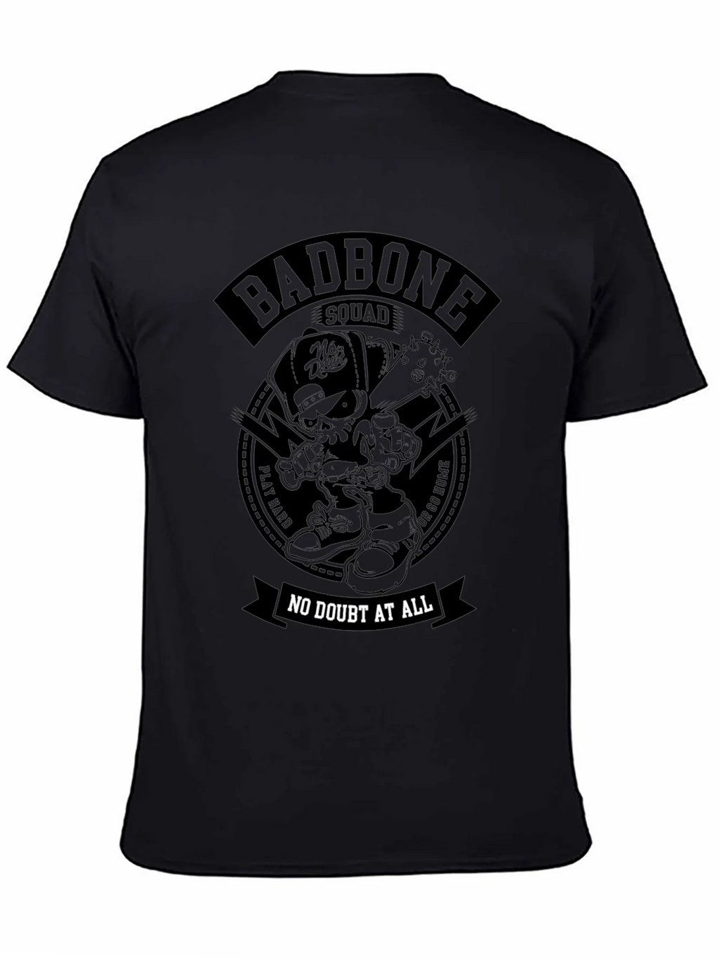 Badbone Squad T-Shirt - Skull Graphic Tee product image 4