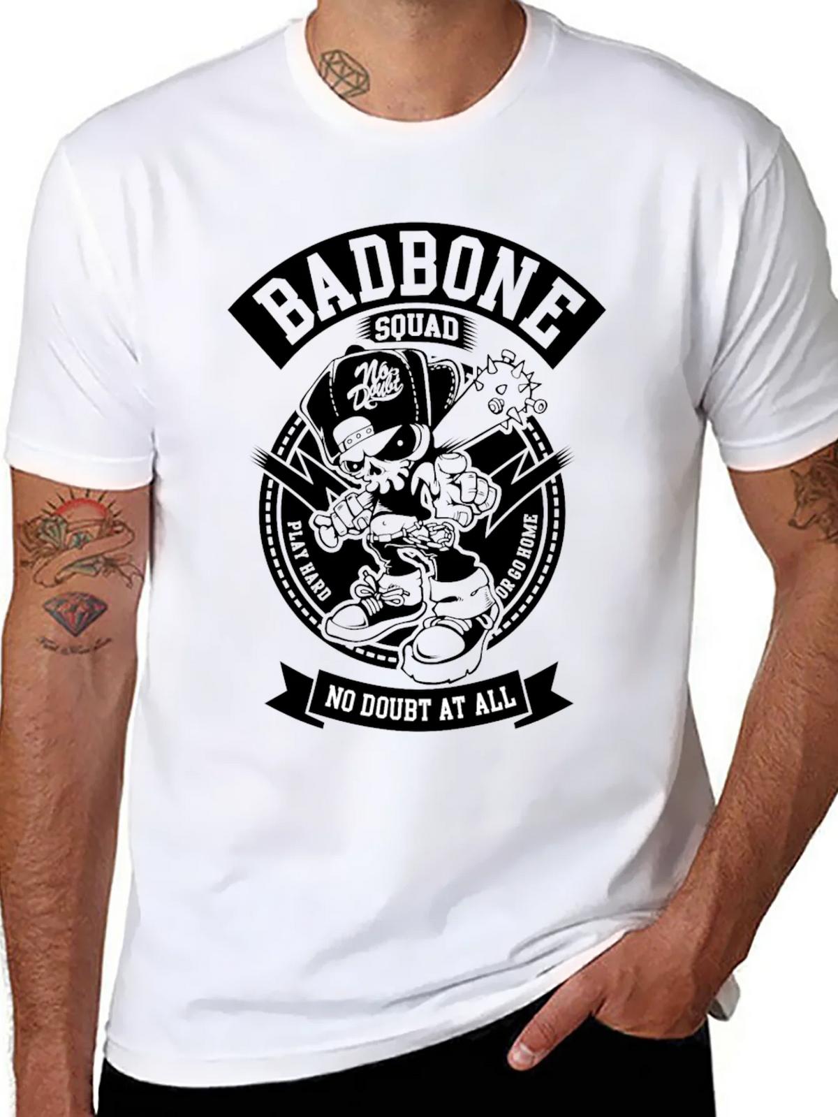 Badbone Squad T-Shirt - Skull Graphic Tee product image 7