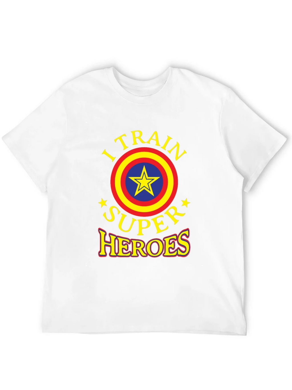 I Train Super Heroes Graphic T-Shirt product image 11