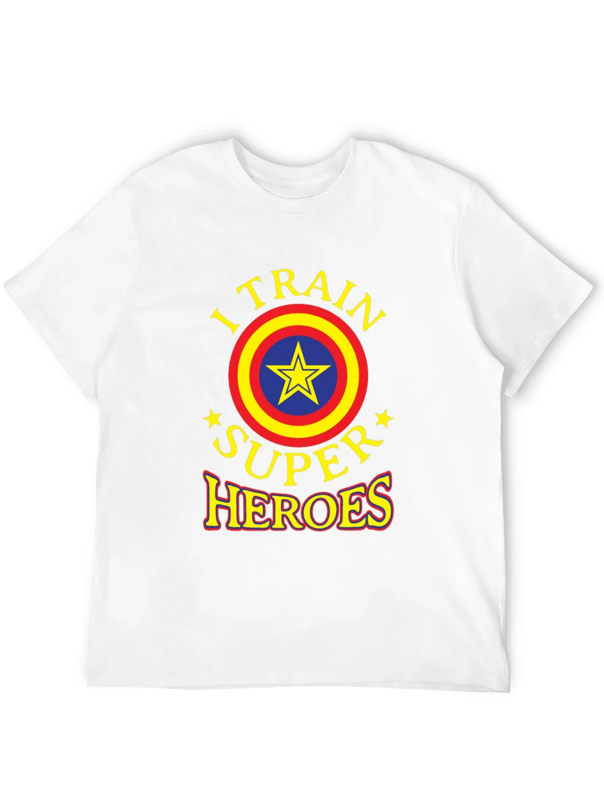 I Train Super Heroes Graphic T-Shirt product image 11