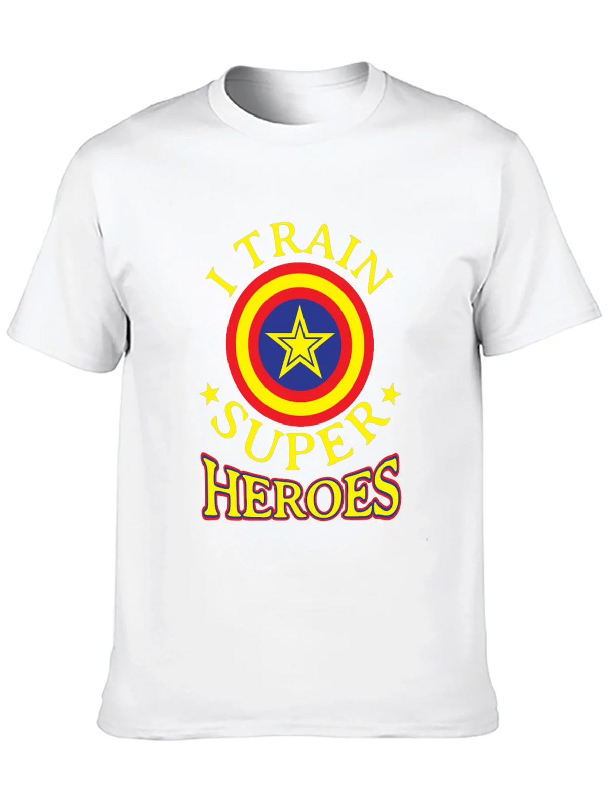 I Train Super Heroes Graphic T-Shirt product image 9