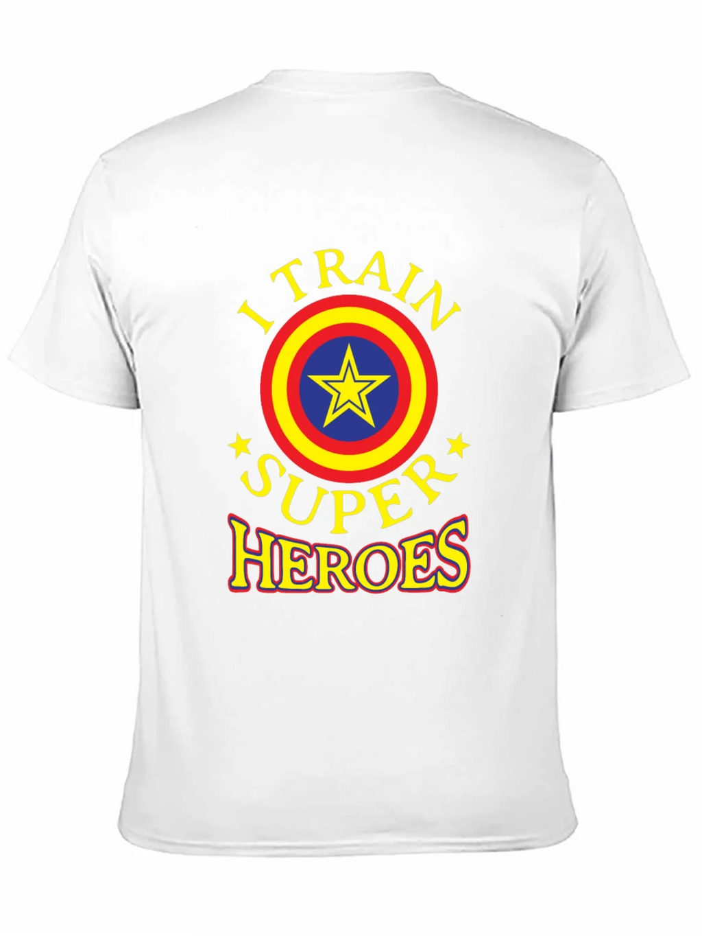 I Train Super Heroes Graphic T-Shirt product image 10