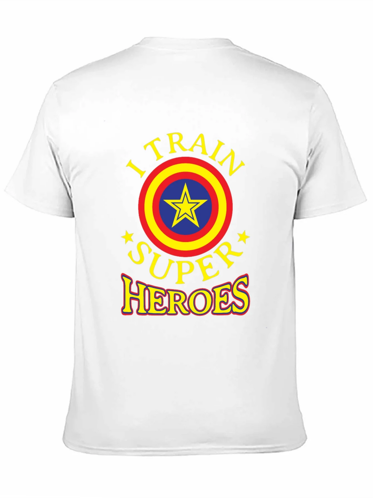 I Train Super Heroes Graphic T-Shirt product image 10