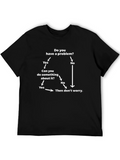 Problem Solving Flowchart Graphic Tee product image 1