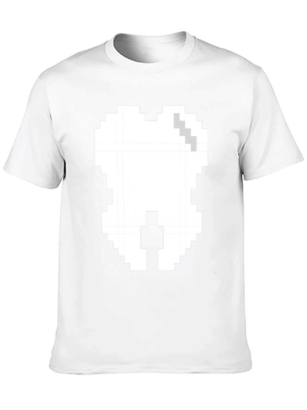 Pixel Tooth Graphic Tee - Black Cotton product image 9