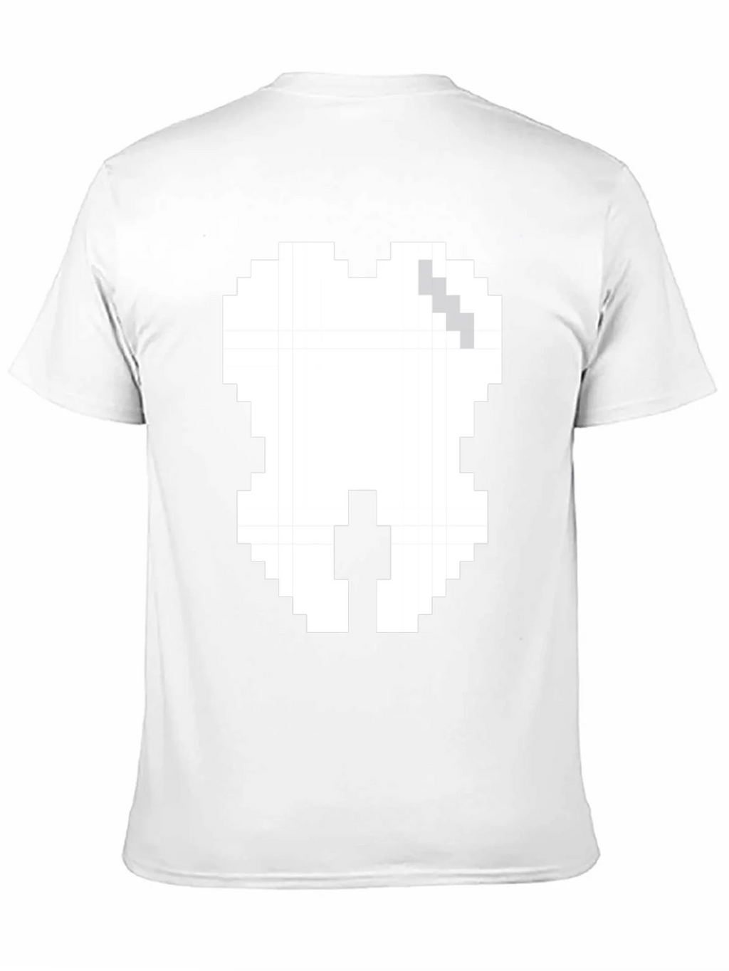 Pixel Tooth Graphic Tee - Black Cotton product image 10