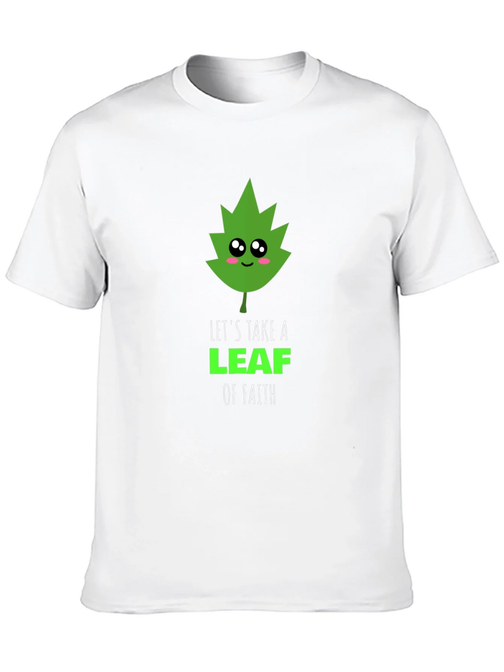 Faith Leaf Graphic Tee - Black product image 4