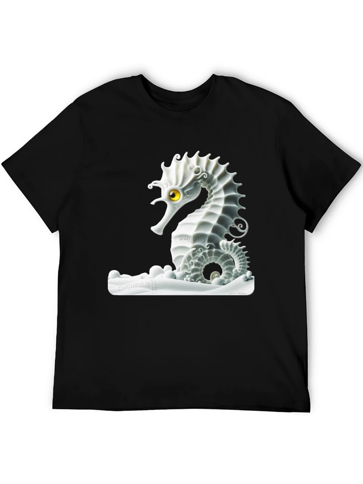 Seahorse Graphic T-Shirt - Unique Design product image 5