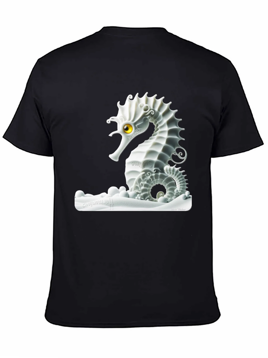 Seahorse Graphic T-Shirt - Unique Design product image 4