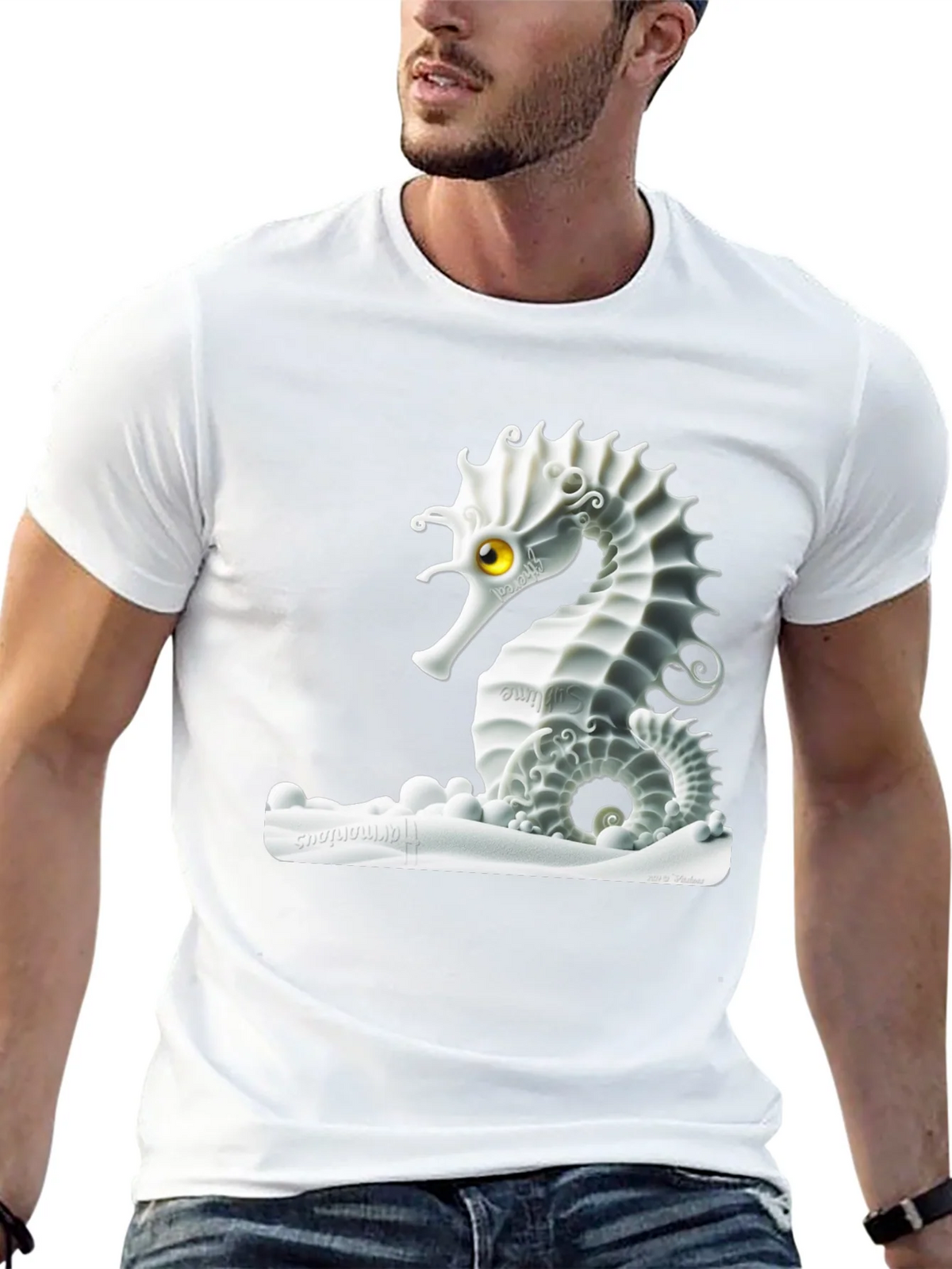 Seahorse Graphic T-Shirt - Unique Design product image 12