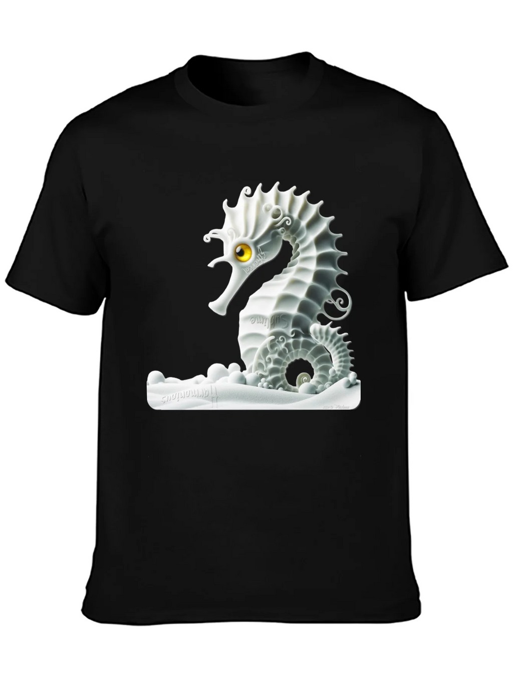Seahorse Graphic T-Shirt - Unique Design product image 3