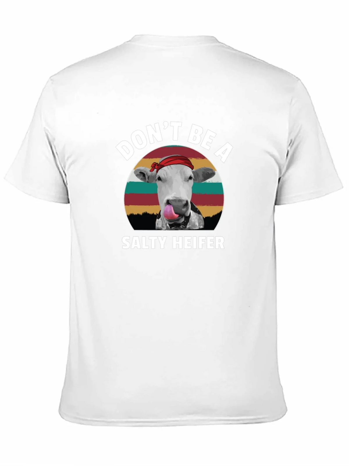 Dont Be A Salty Heifer Black T-Shirt product image 10
