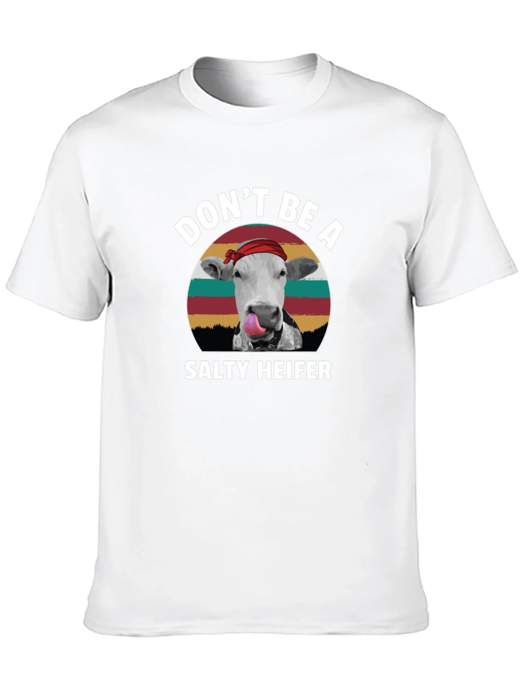 Dont Be A Salty Heifer Black T-Shirt product image 9