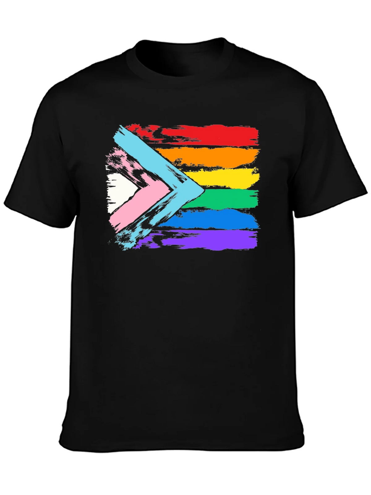 LGBTQ+ Pride Flag Graphic Tee product image 3