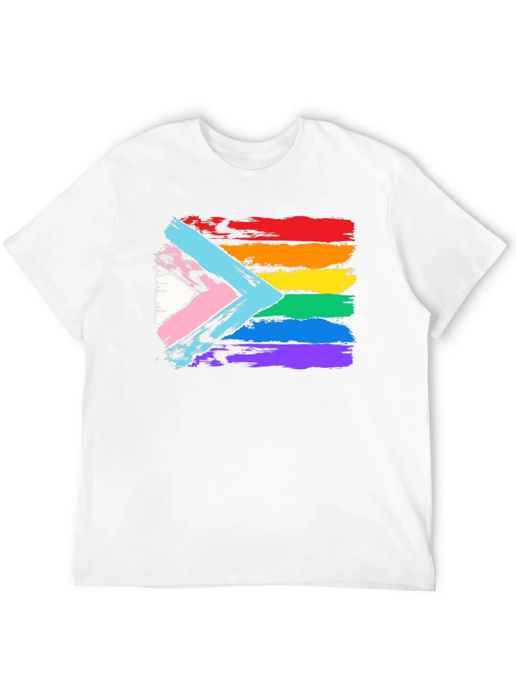 LGBTQ+ Pride Flag Graphic Tee product image 11
