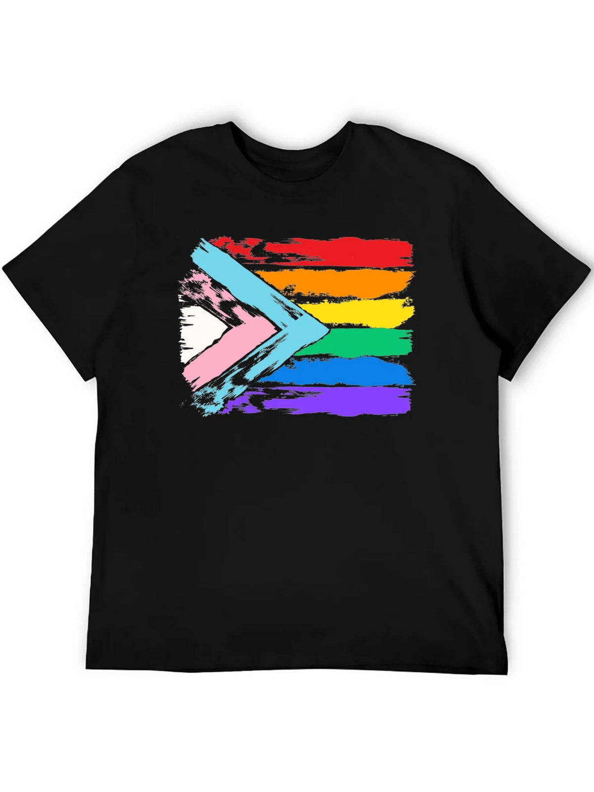 LGBTQ+ Pride Flag Graphic Tee product image 5