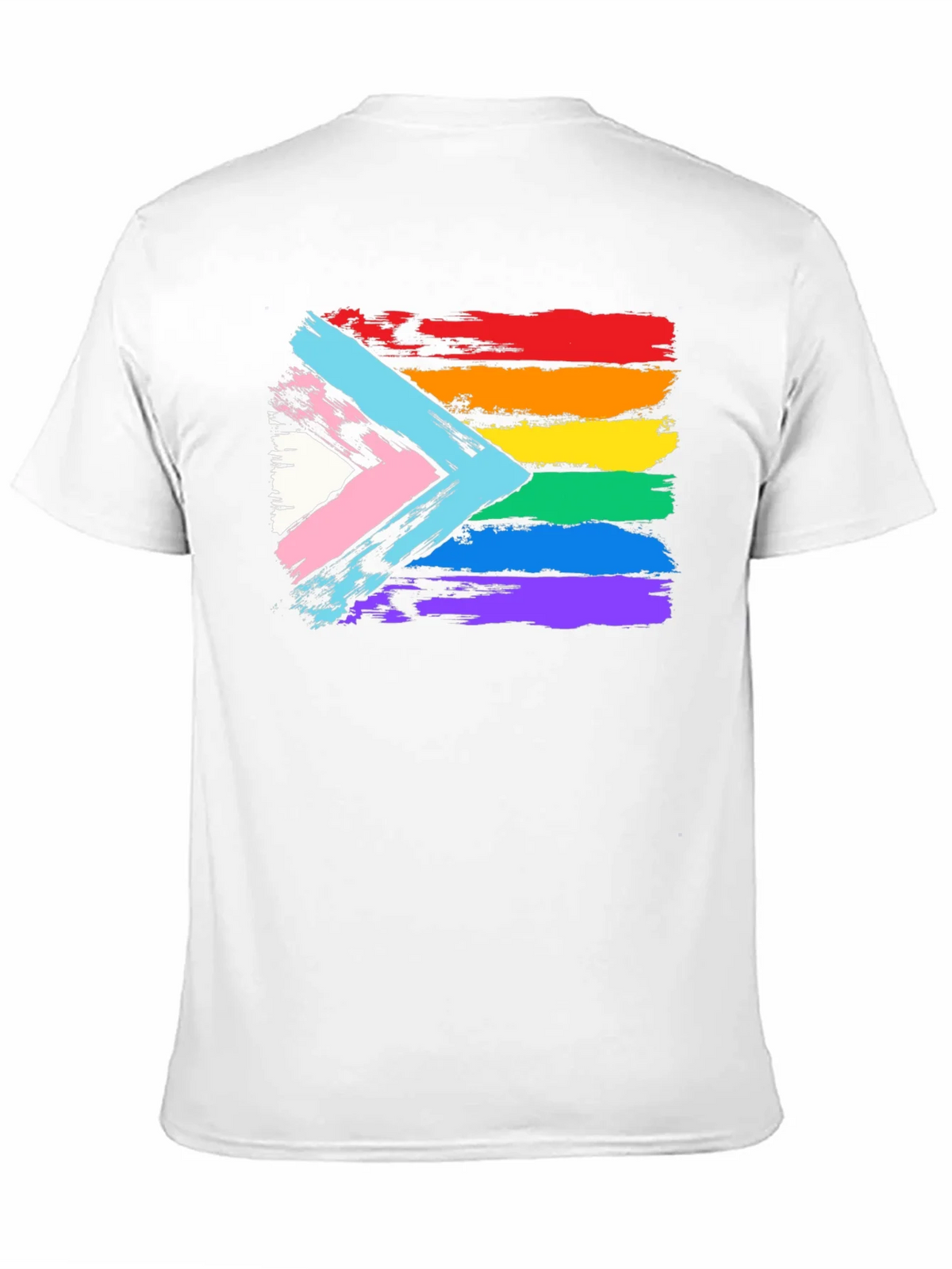 LGBTQ+ Pride Flag Graphic Tee product image 10