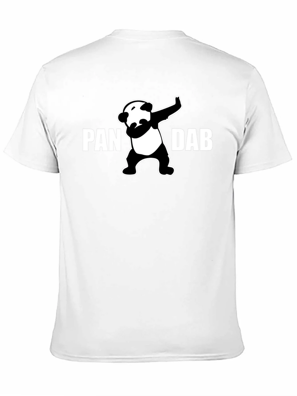 Panda Dab Graphic T-Shirt - Black Crew Neck Tee product image 10