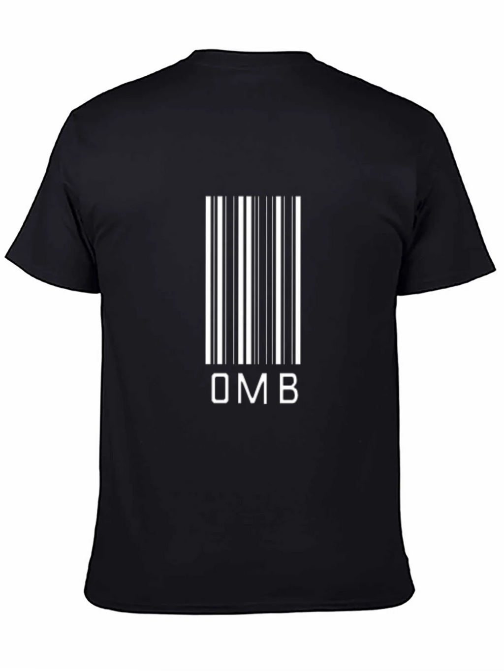 OMB Barcode T-Shirt - Modern Graphic Tee product image 4