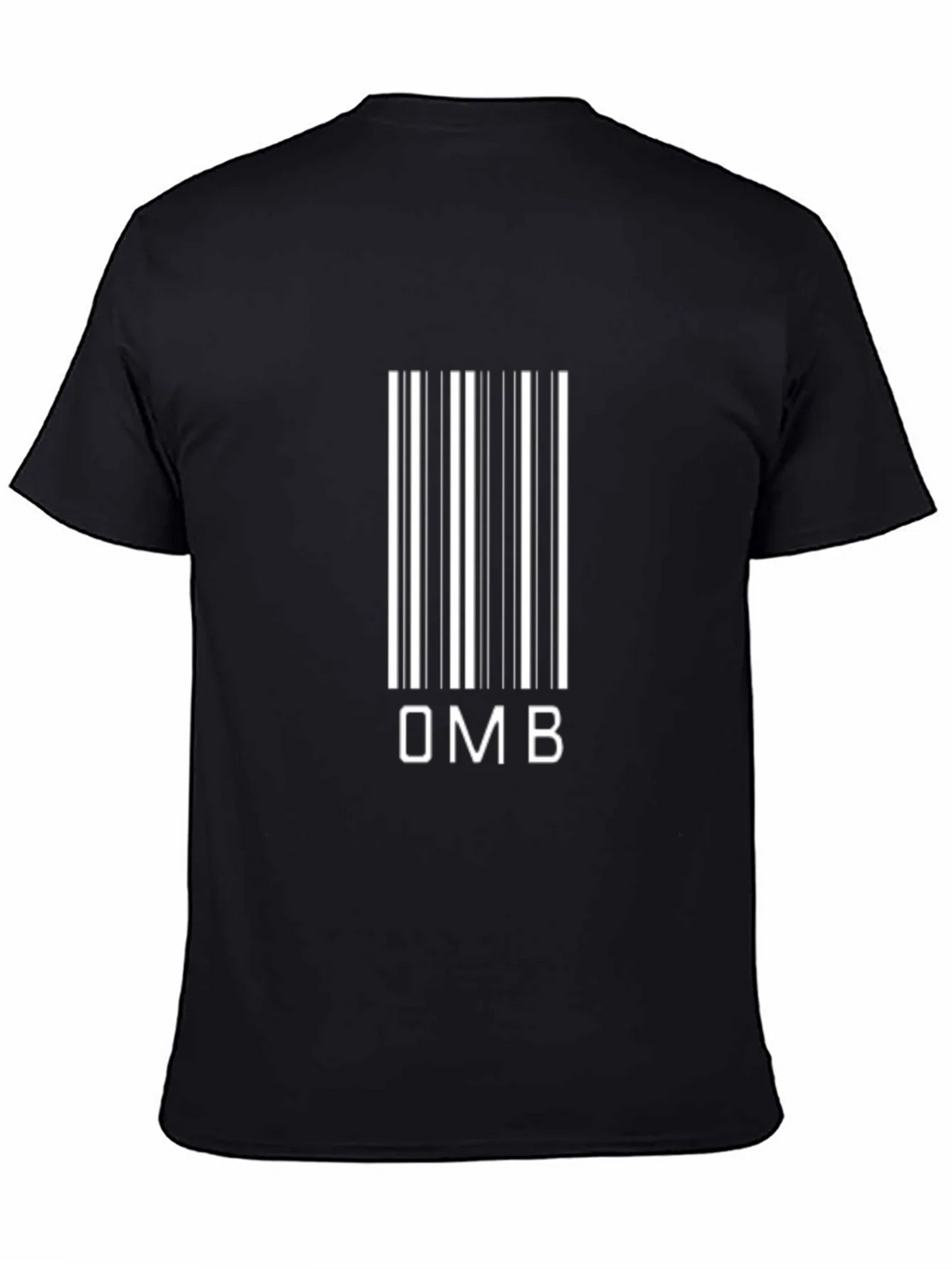 OMB Barcode T-Shirt - Modern Graphic Tee product image 4