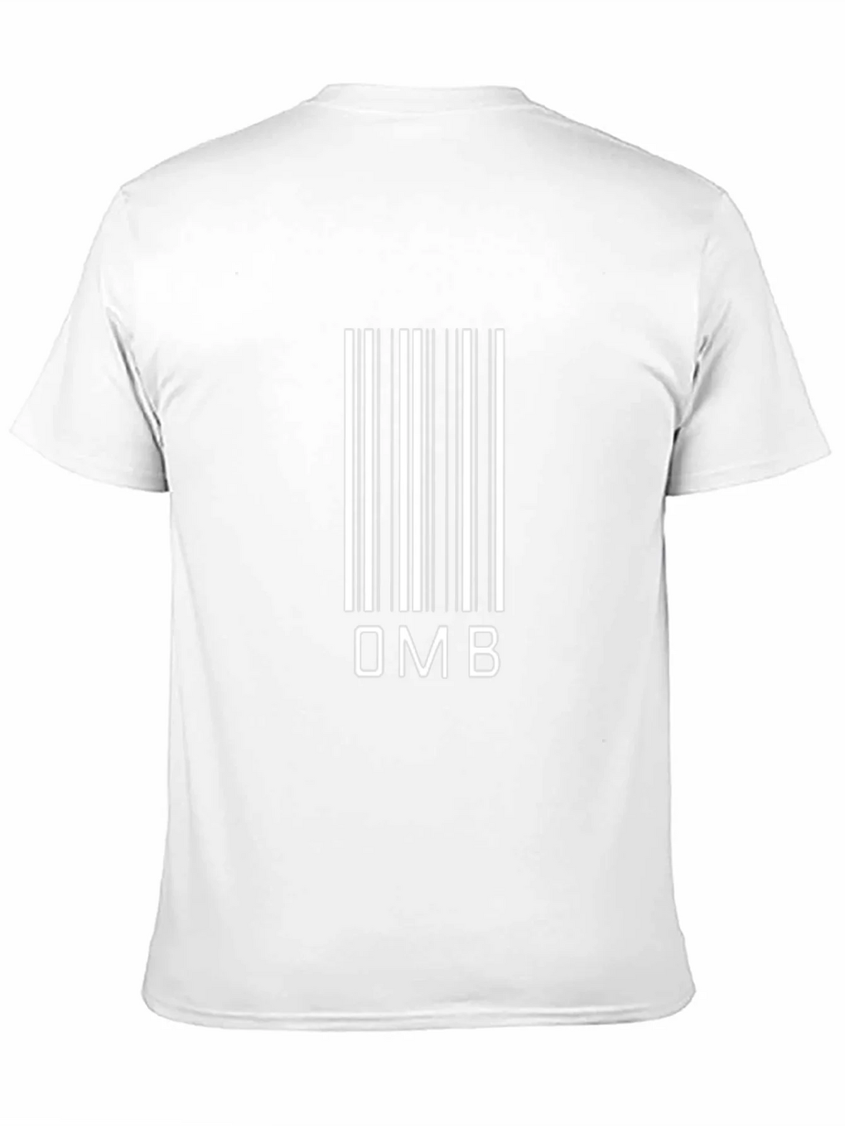 OMB Barcode T-Shirt - Modern Graphic Tee product image 10