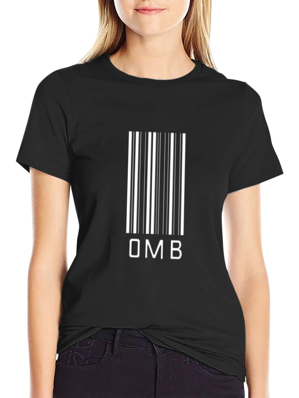 OMB Barcode T-Shirt - Modern Graphic Tee product image 2