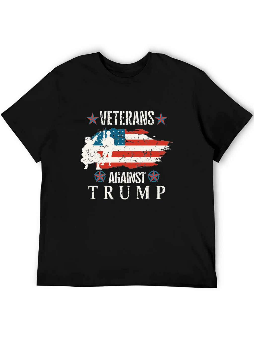 Veterans Against Trump Graphic Tee product image 4
