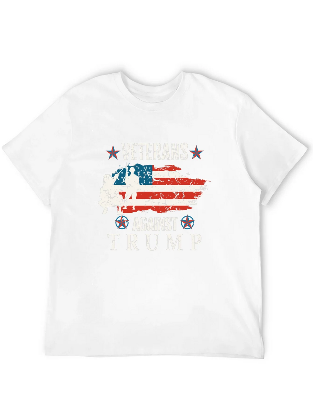 Veterans Against Trump Graphic Tee product image 8