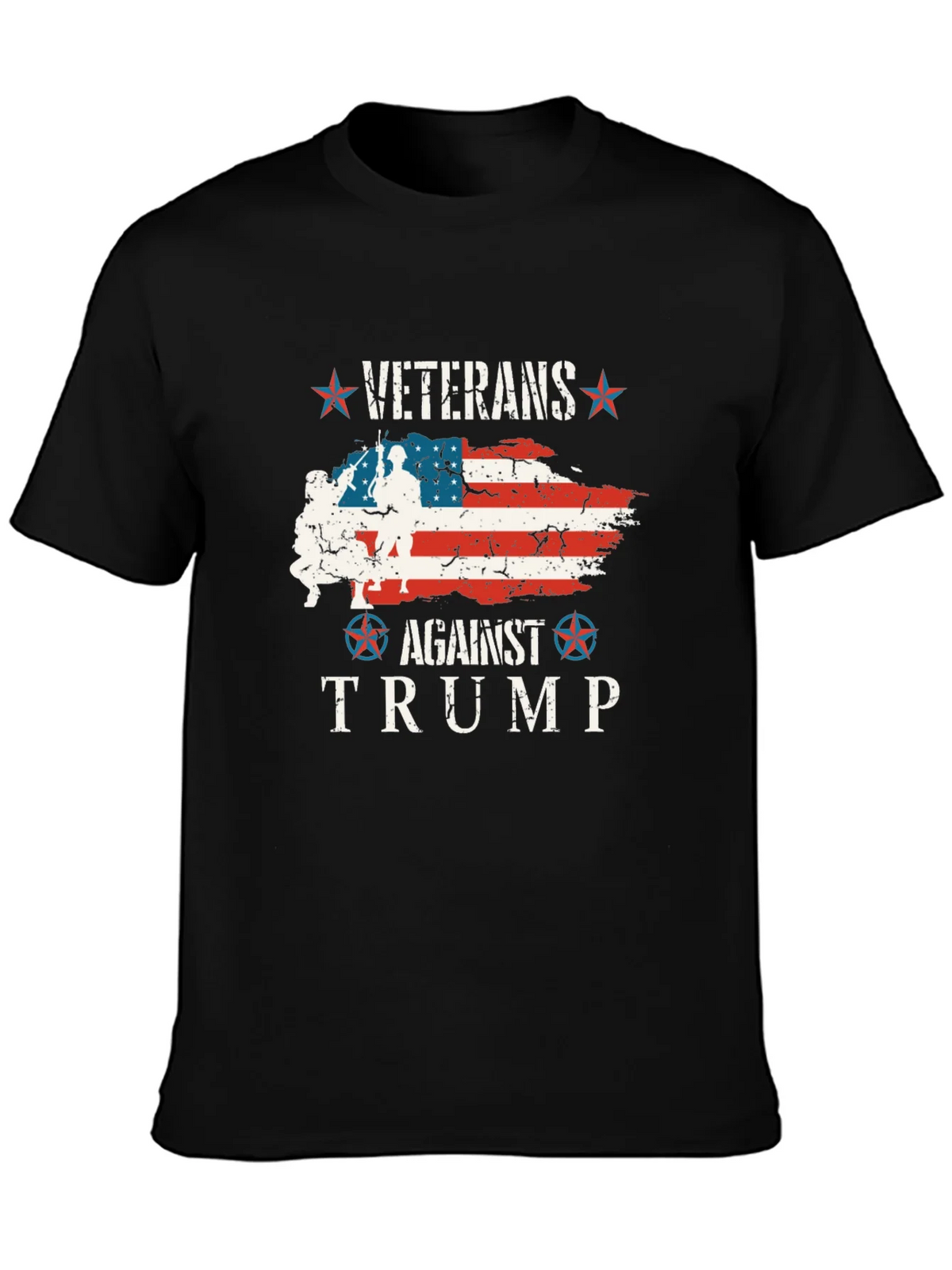 Veterans Against Trump Graphic Tee product image 3