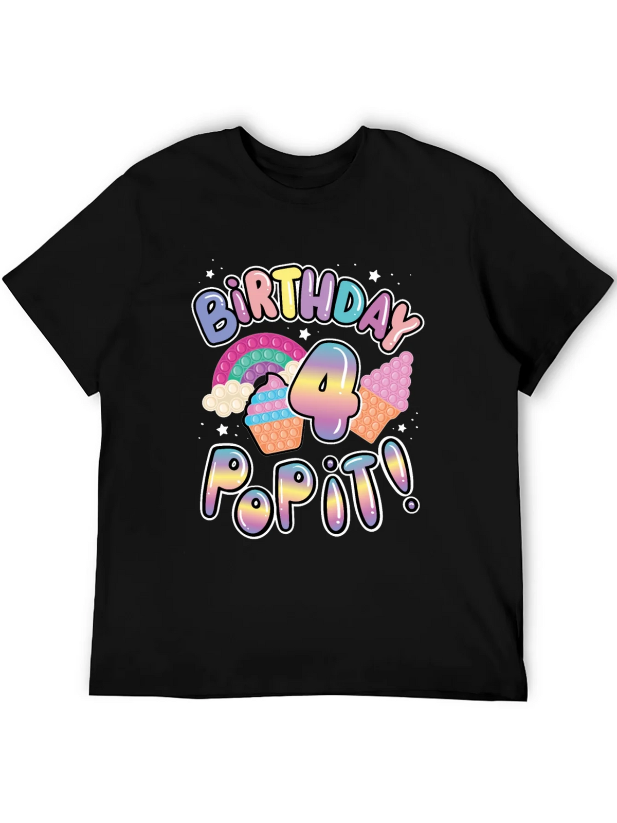 Birthday Pop It! 4 T-Shirt product image 5