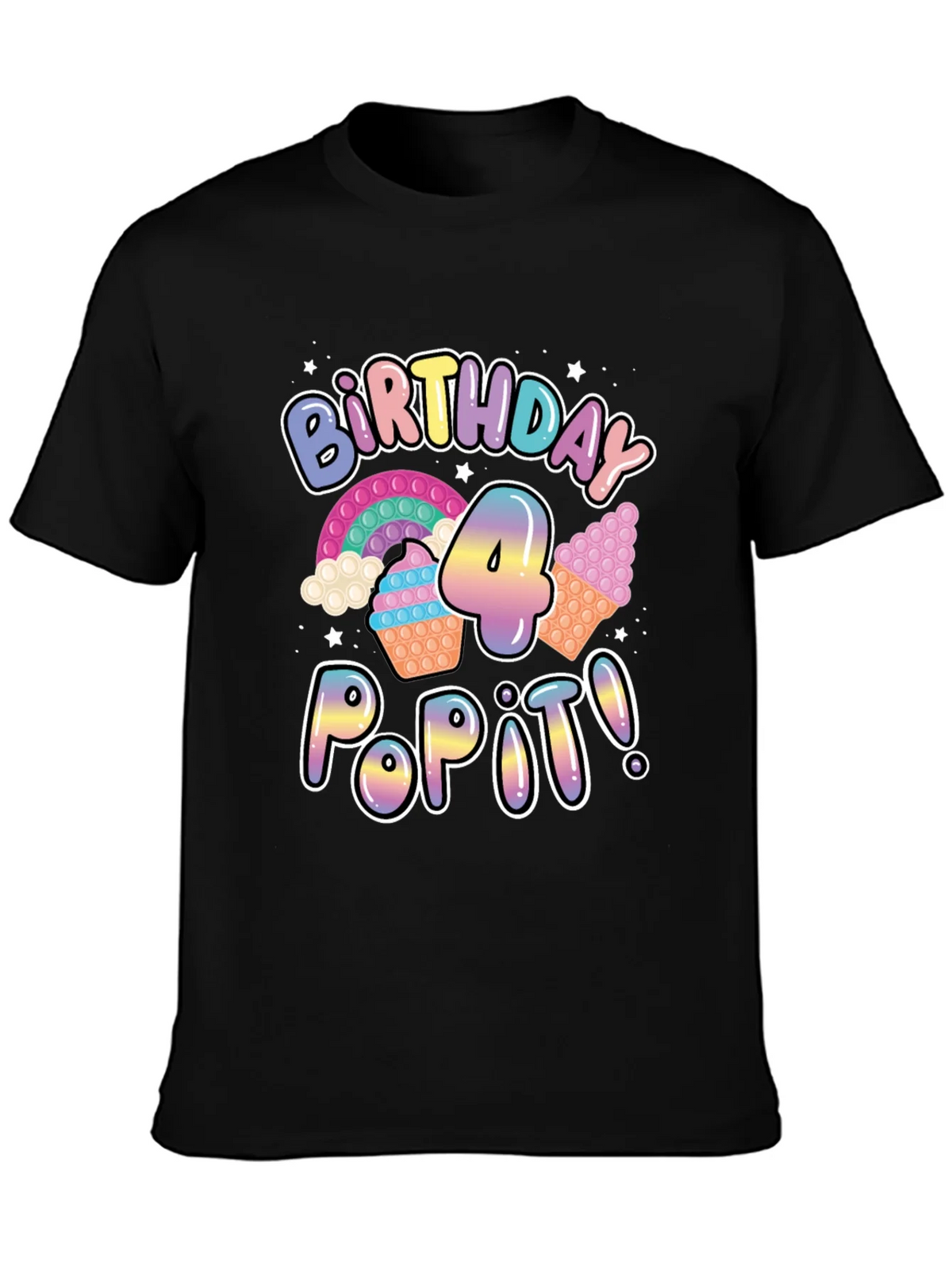 Birthday Pop It! 4 T-Shirt product image 3