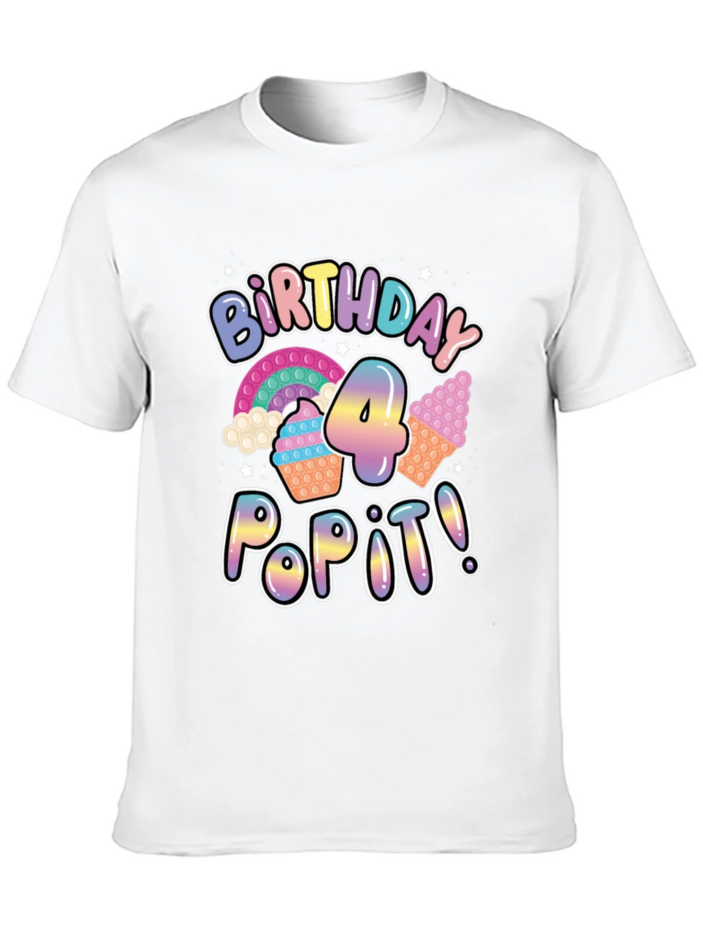 Birthday Pop It! 4 T-Shirt product image 9