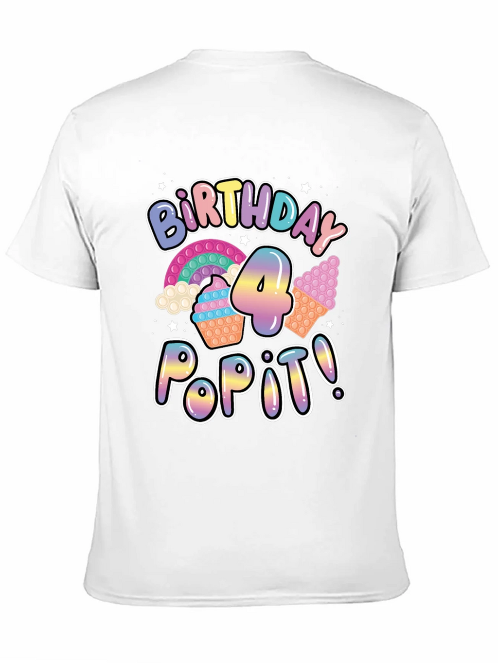 Birthday Pop It! 4 T-Shirt product image 10