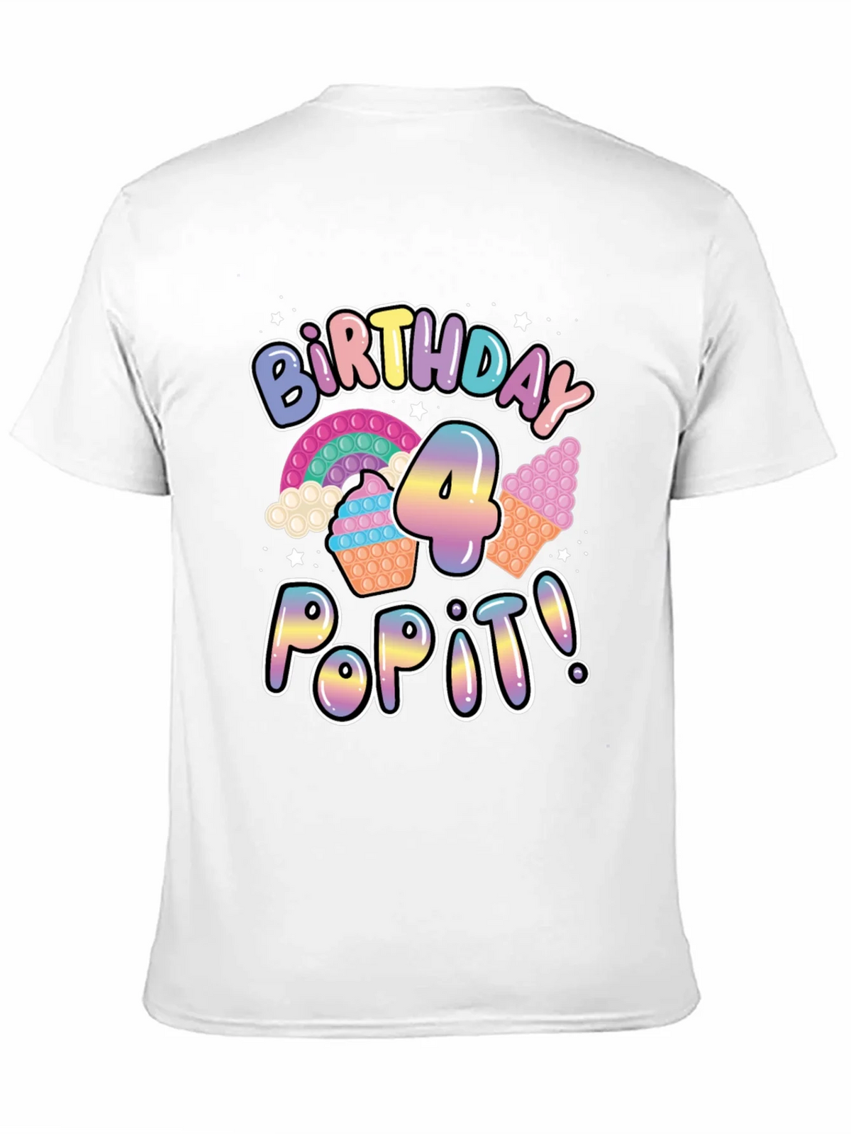 Birthday Pop It! 4 T-Shirt product image 10