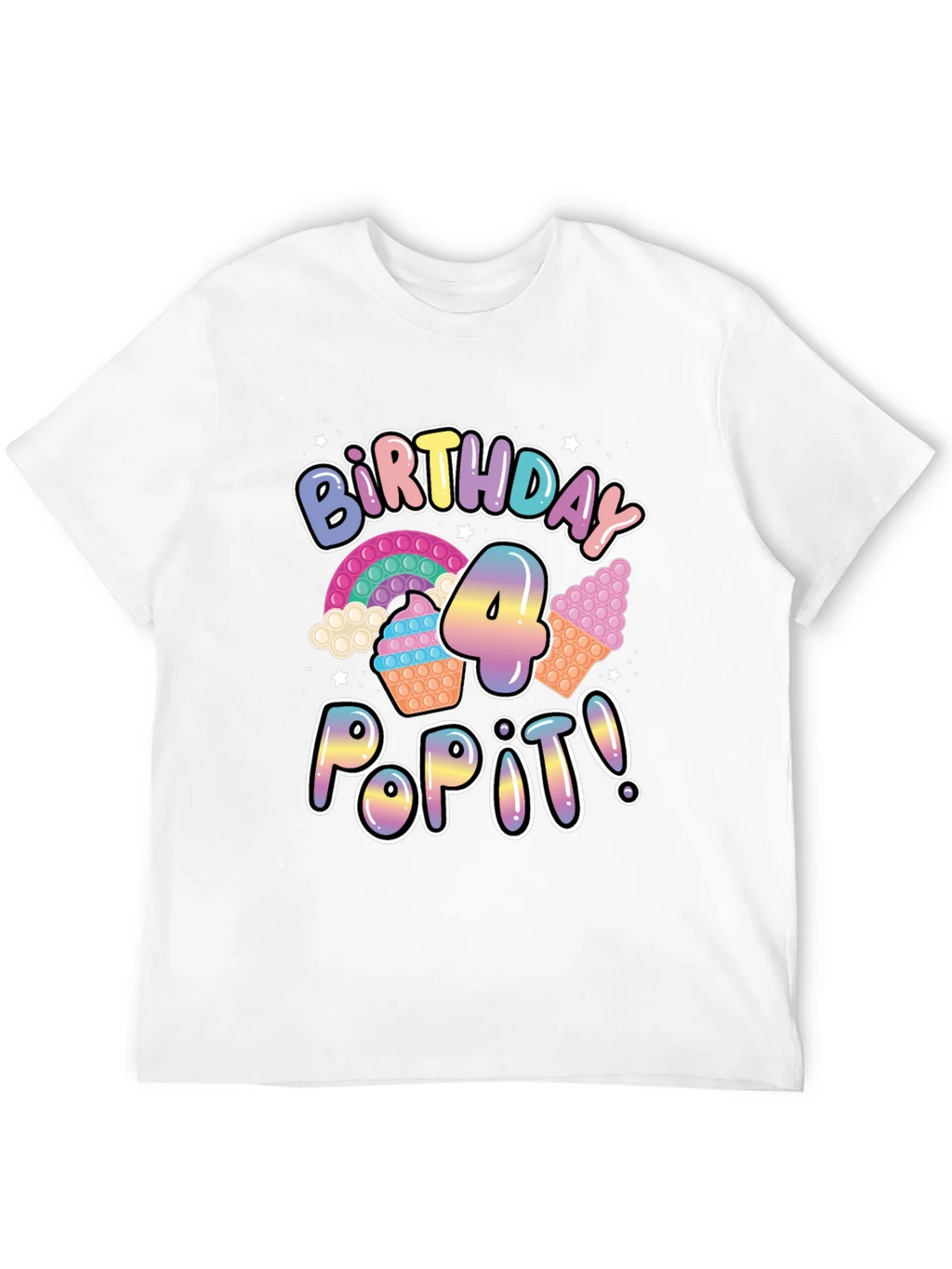 Birthday Pop It! 4 T-Shirt product image 11