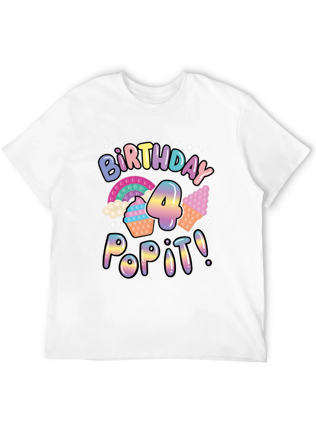 Birthday Pop It! 4 T-Shirt product image 11