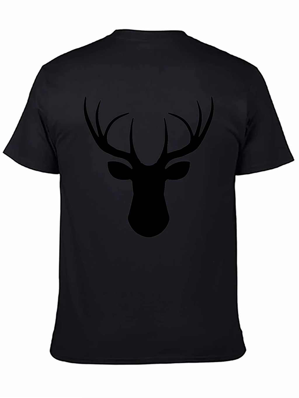 Black Deer Head Graphic Tee product image 4