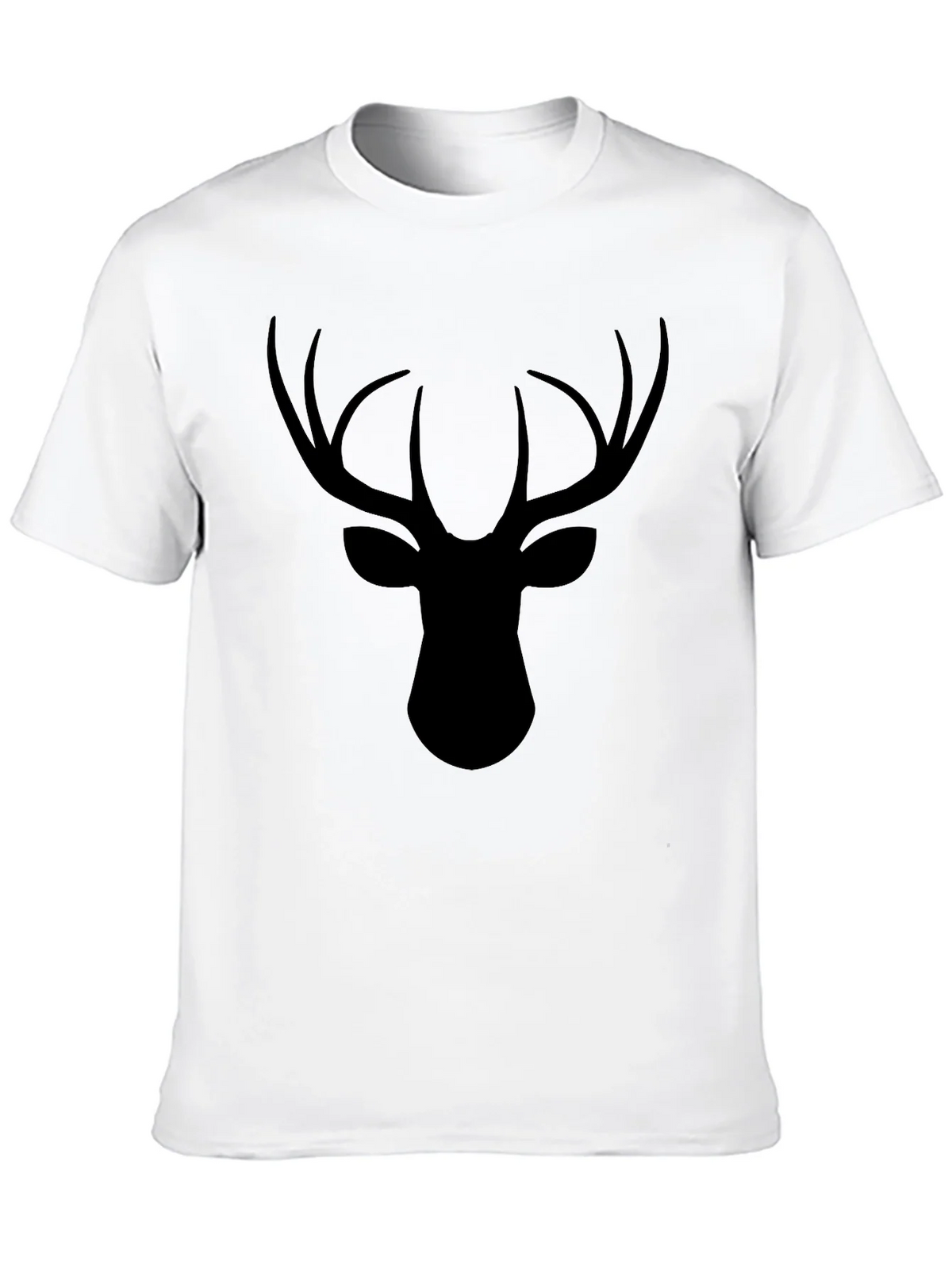 Black Deer Head Graphic Tee product image 9