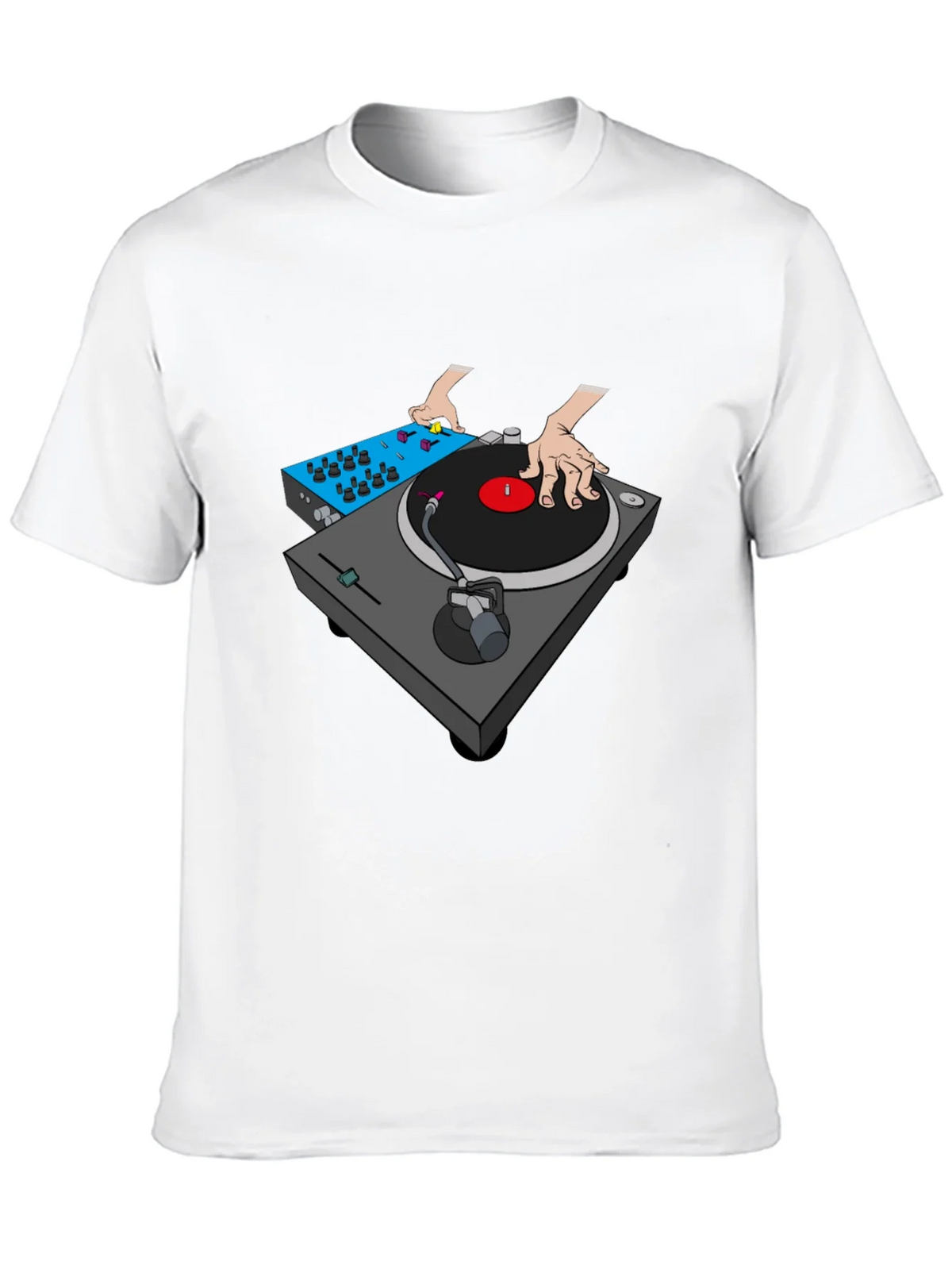 DJ Turntable Graphic T-Shirt product image 3