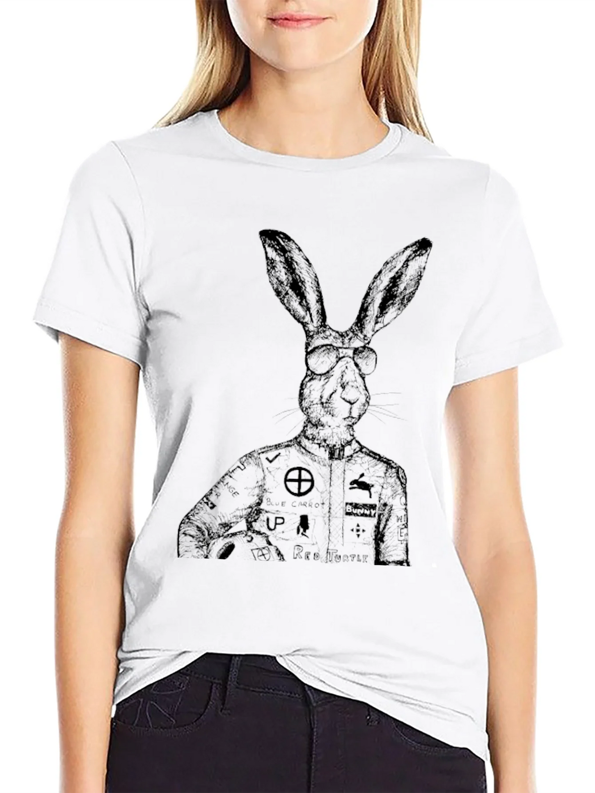 Rabbit Racer Graphic T-Shirt - Unique Design product image 8