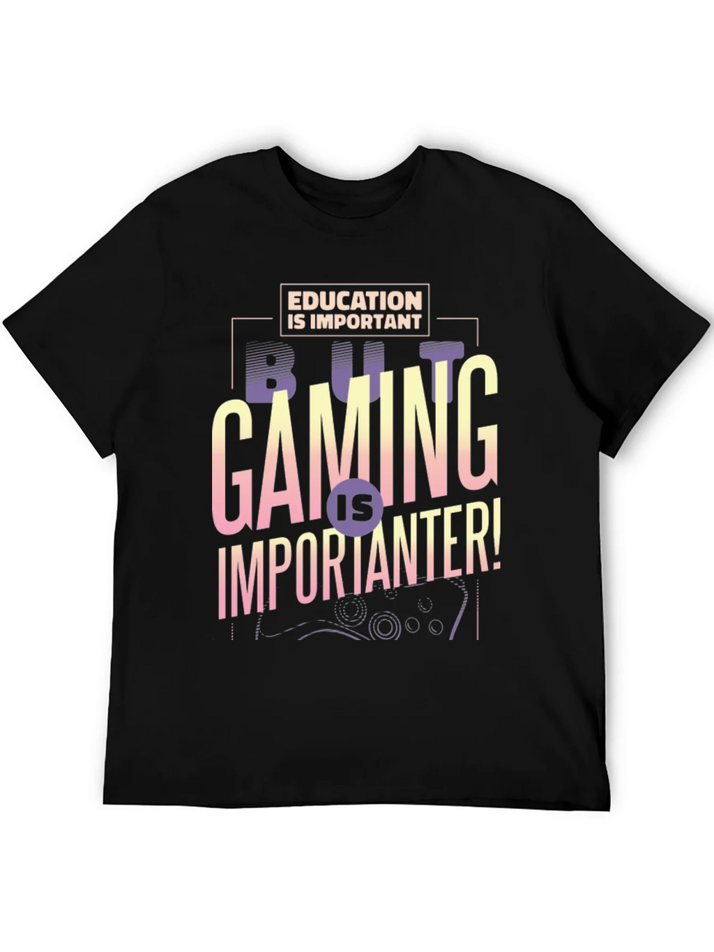 Gaming is Importanter T-Shirt - Gamer Gift product image 5