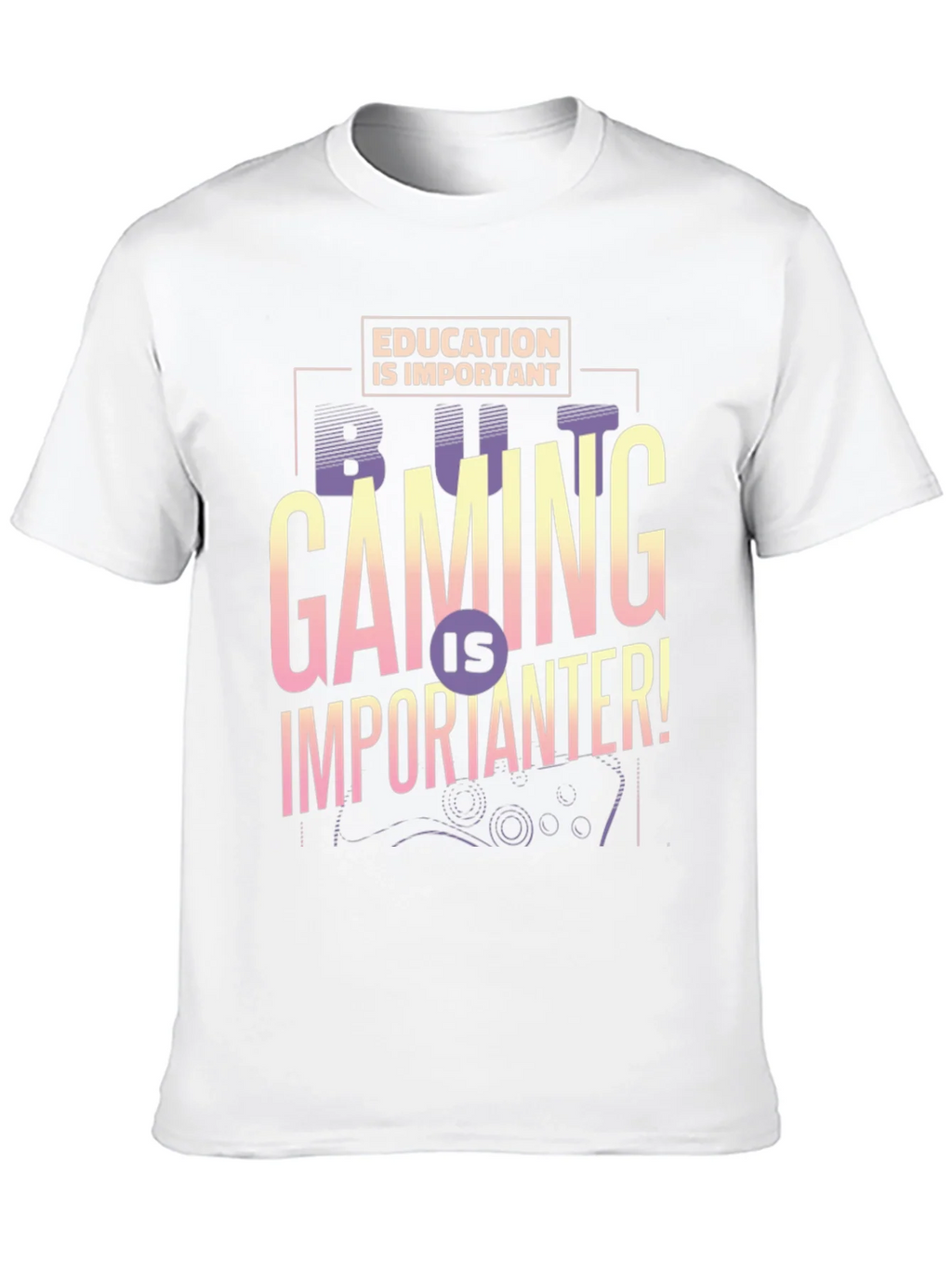 Gaming is Importanter T-Shirt - Gamer Gift product image 9