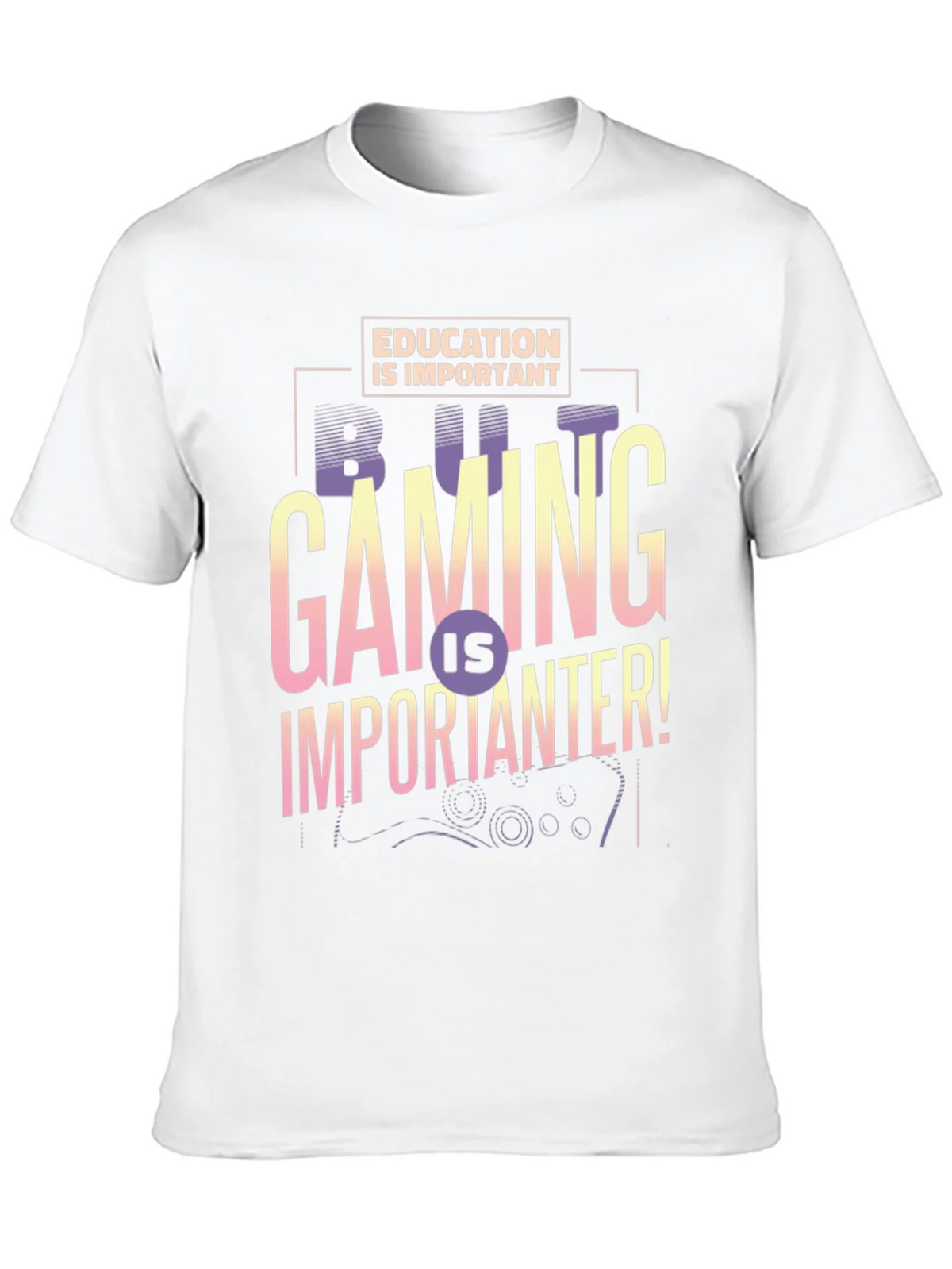 Gaming is Importanter T-Shirt - Gamer Gift product image 9