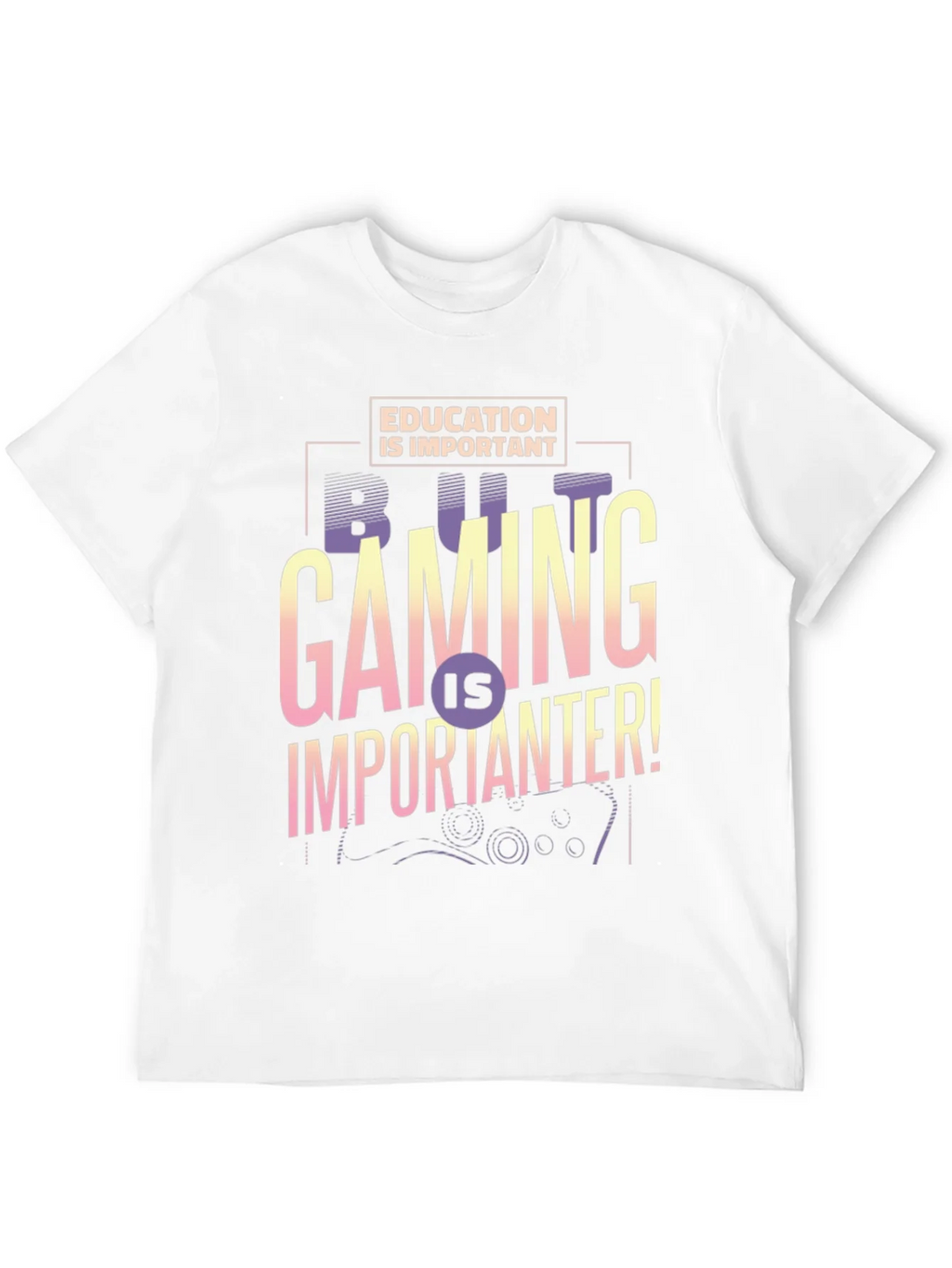 Gaming is Importanter T-Shirt - Gamer Gift product image 11