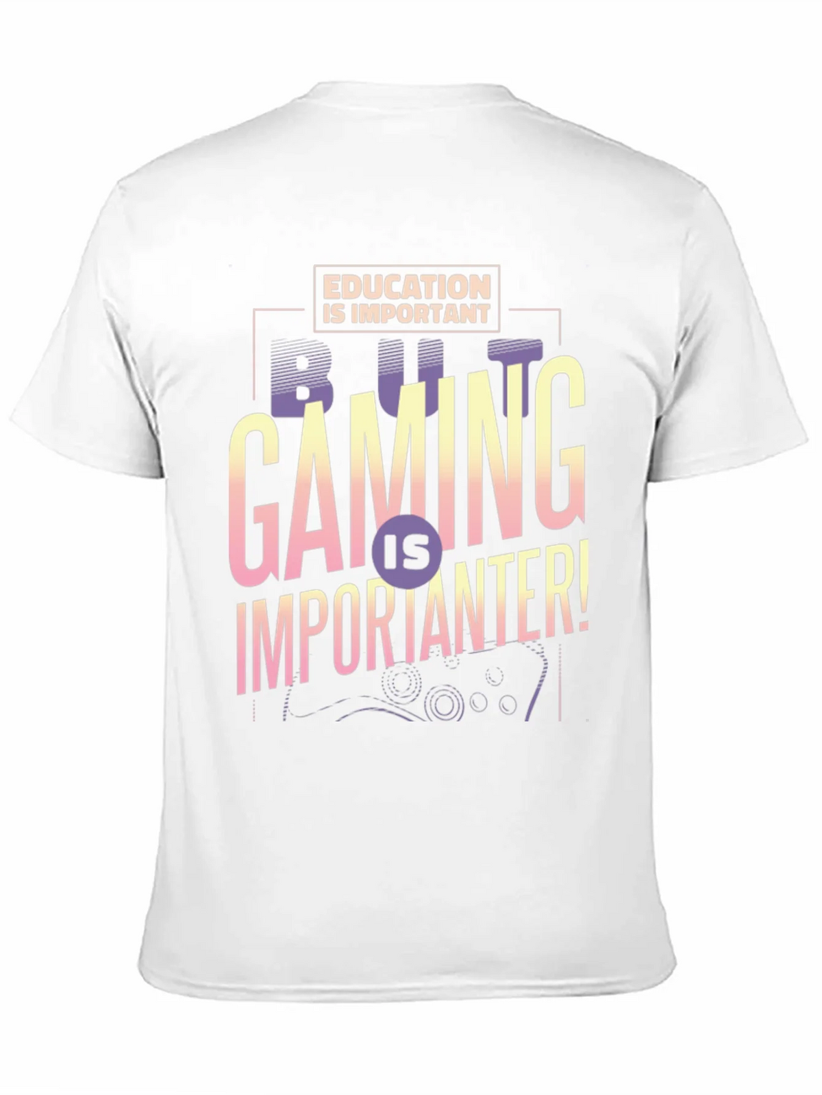 Gaming is Importanter T-Shirt - Gamer Gift product image 10