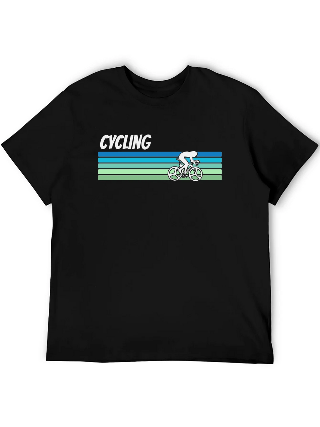 Cycling Retro T-Shirt - Stylish Rider Design product image 5