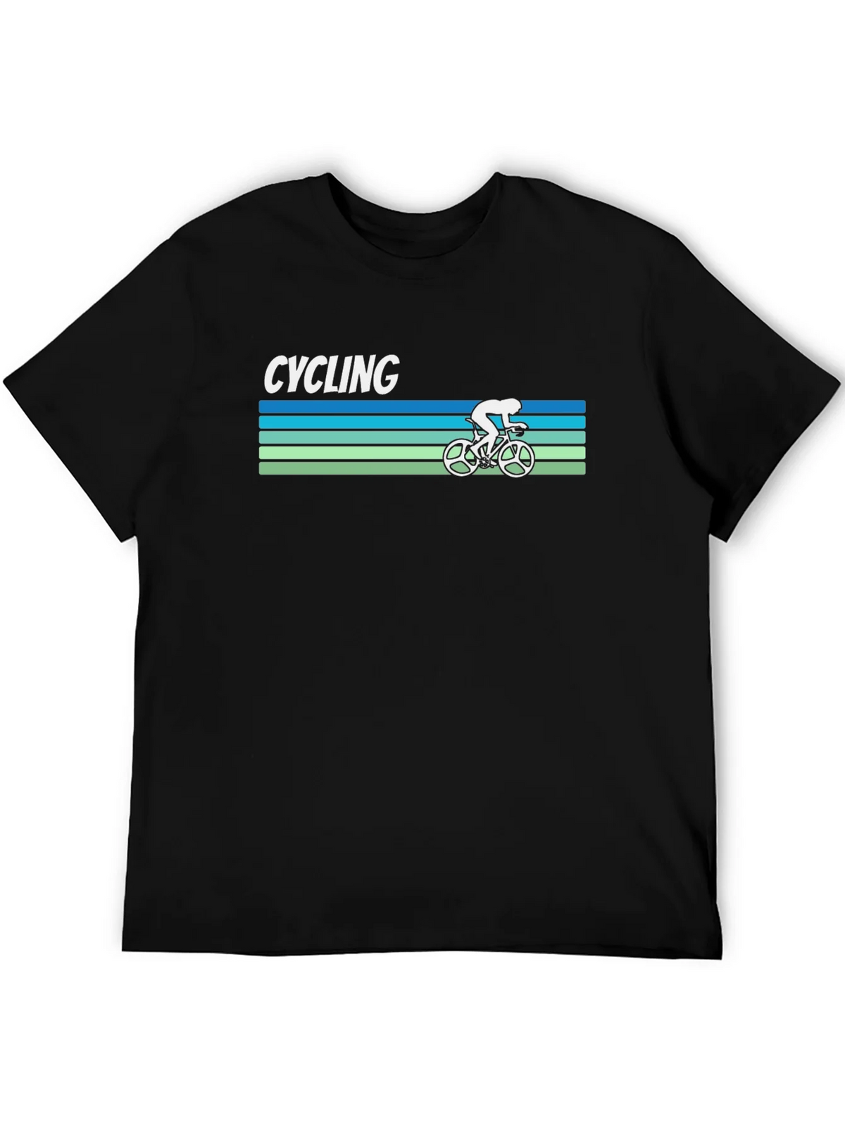 Cycling Retro T-Shirt - Stylish Rider Design product image 5
