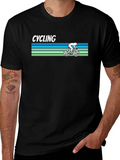 Cycling Retro T-Shirt - Stylish Rider Design product image 1