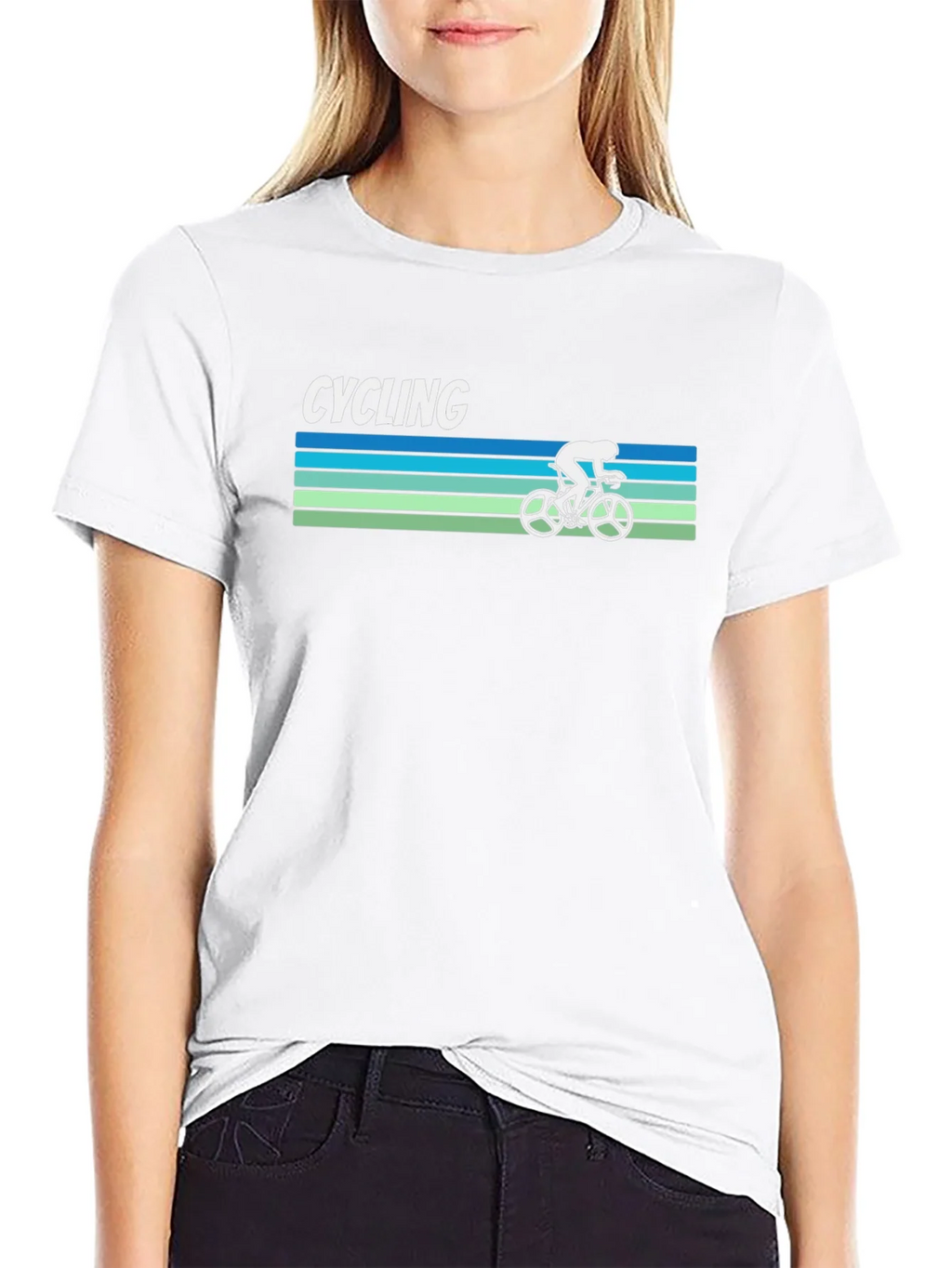 Cycling Retro T-Shirt - Stylish Rider Design product image 8
