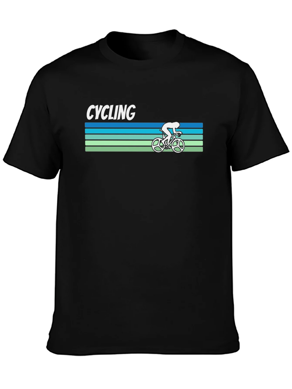 Cycling Retro T-Shirt - Stylish Rider Design product image 3